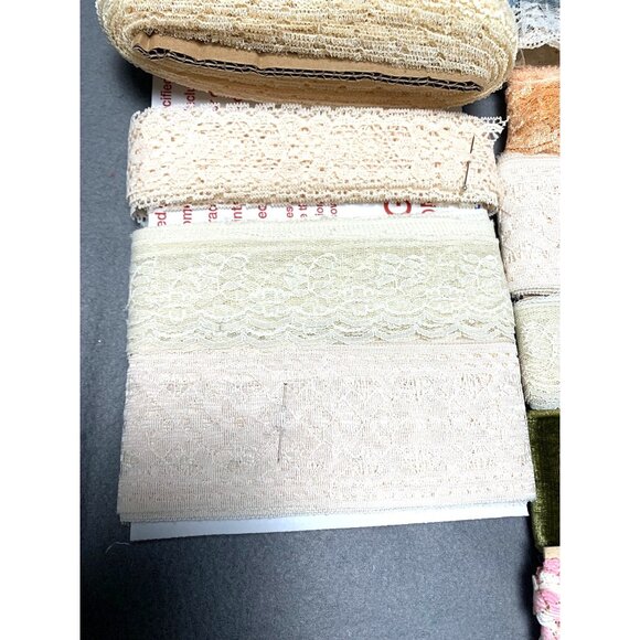 70 yards 11" Assorted Lace Trim Rolls for Sewing & Crafts Vintage - Picture 2 of 12